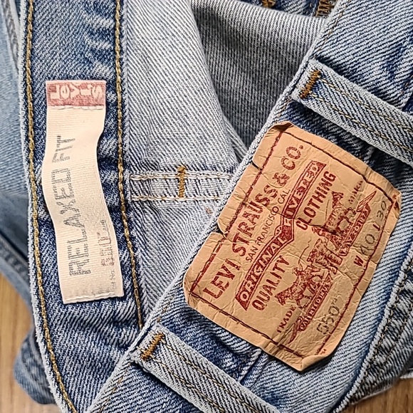 Levi's Other - 1990s LEVIS 550 MENS 40x27 VINTAGE PRE-OWNED RELAXED FIT DENIM STRIGHT JEANS